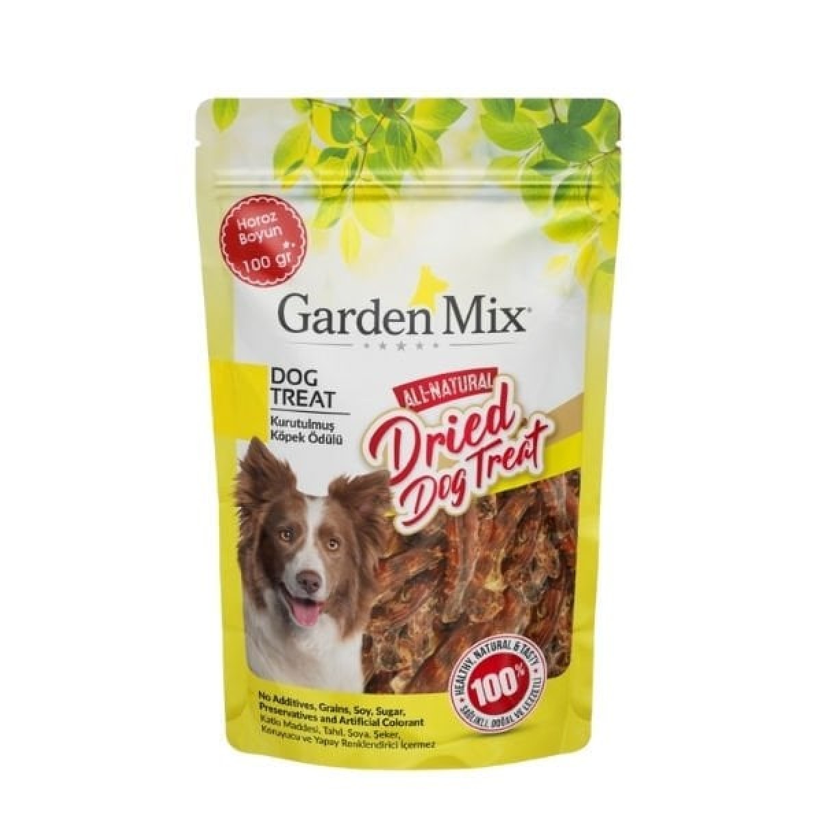 Garden Mix Kurutulmuş Horoz Boyun Köpek Ödül Maması 100 Gr Garden Mix Kurutulmuş Horoz Boyun Köpek Ödül Maması 100 Gr