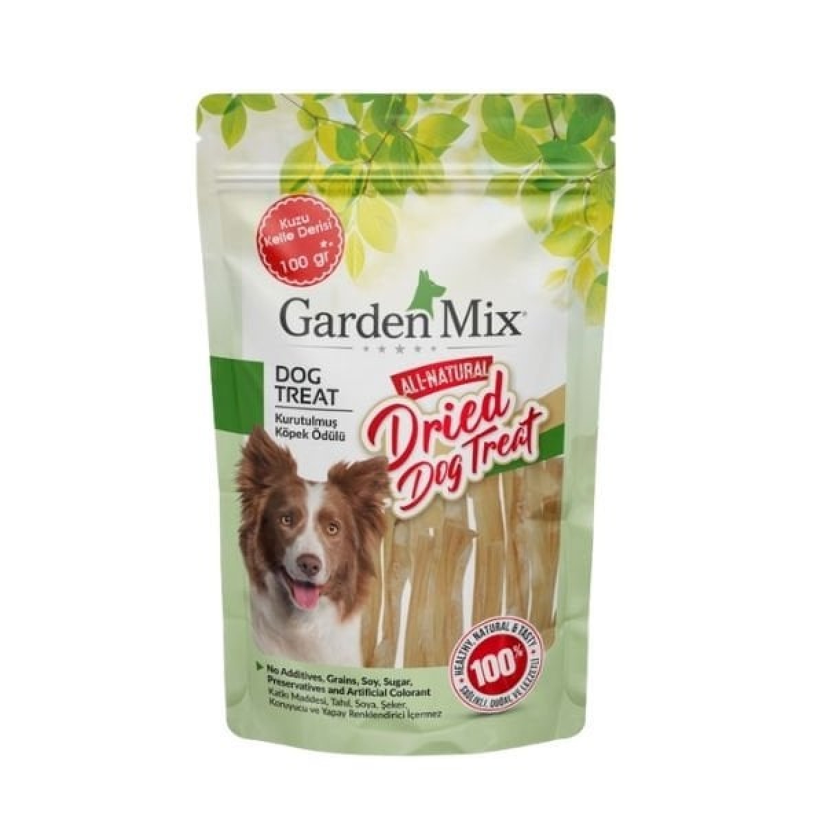 Garden Mix Kurutulmuş Kuzu Kelle Derisi Köpek Ödül Maması 100 Gr Garden Mix Kurutulmuş Kuzu Kelle Derisi Köpek Ödül Maması 100 Gr