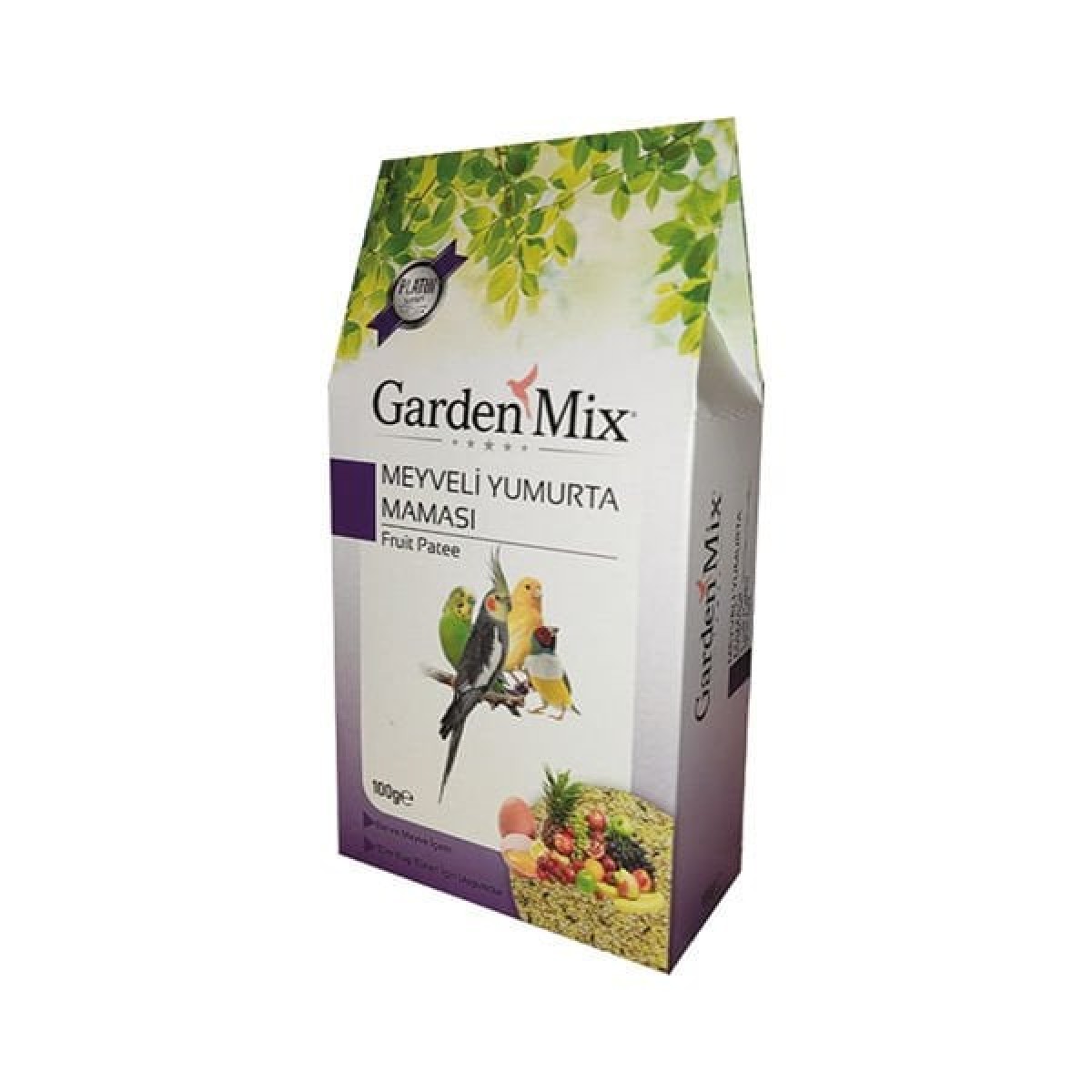 Garden Mix Meyveli Yumurtalı Kuş Maması 100 Gr Garden Mix Meyveli Yumurtalı Kuş Maması 100 Gr