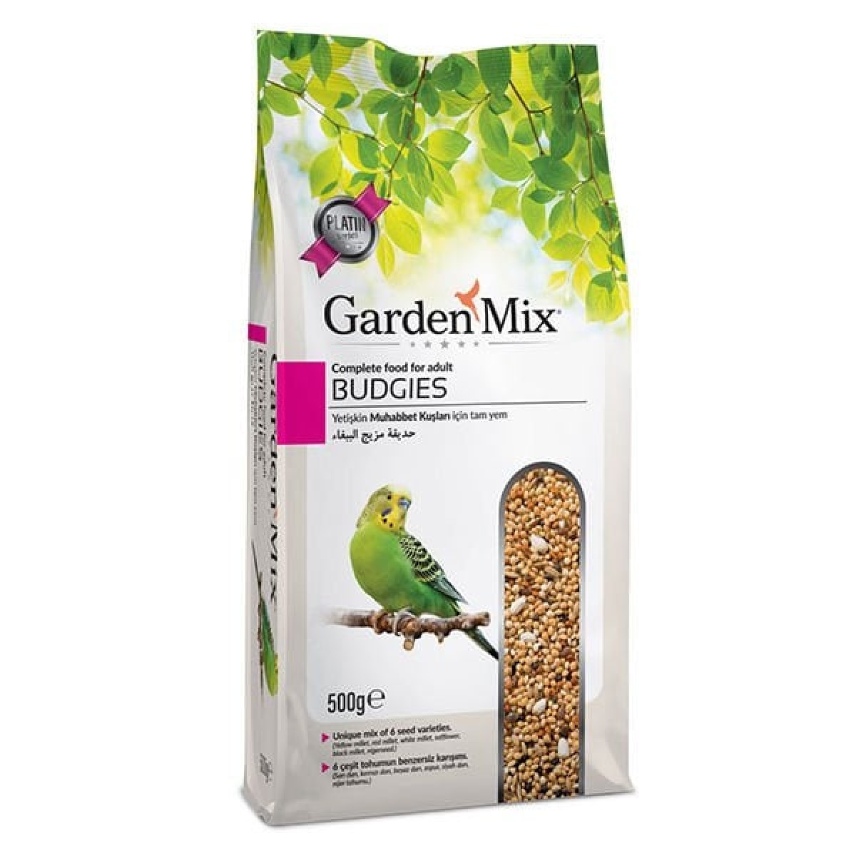 Garden Mix Muhabbet Kuşu Yemi 500 Gr Garden Mix Muhabbet Kuşu Yemi 500 Gr