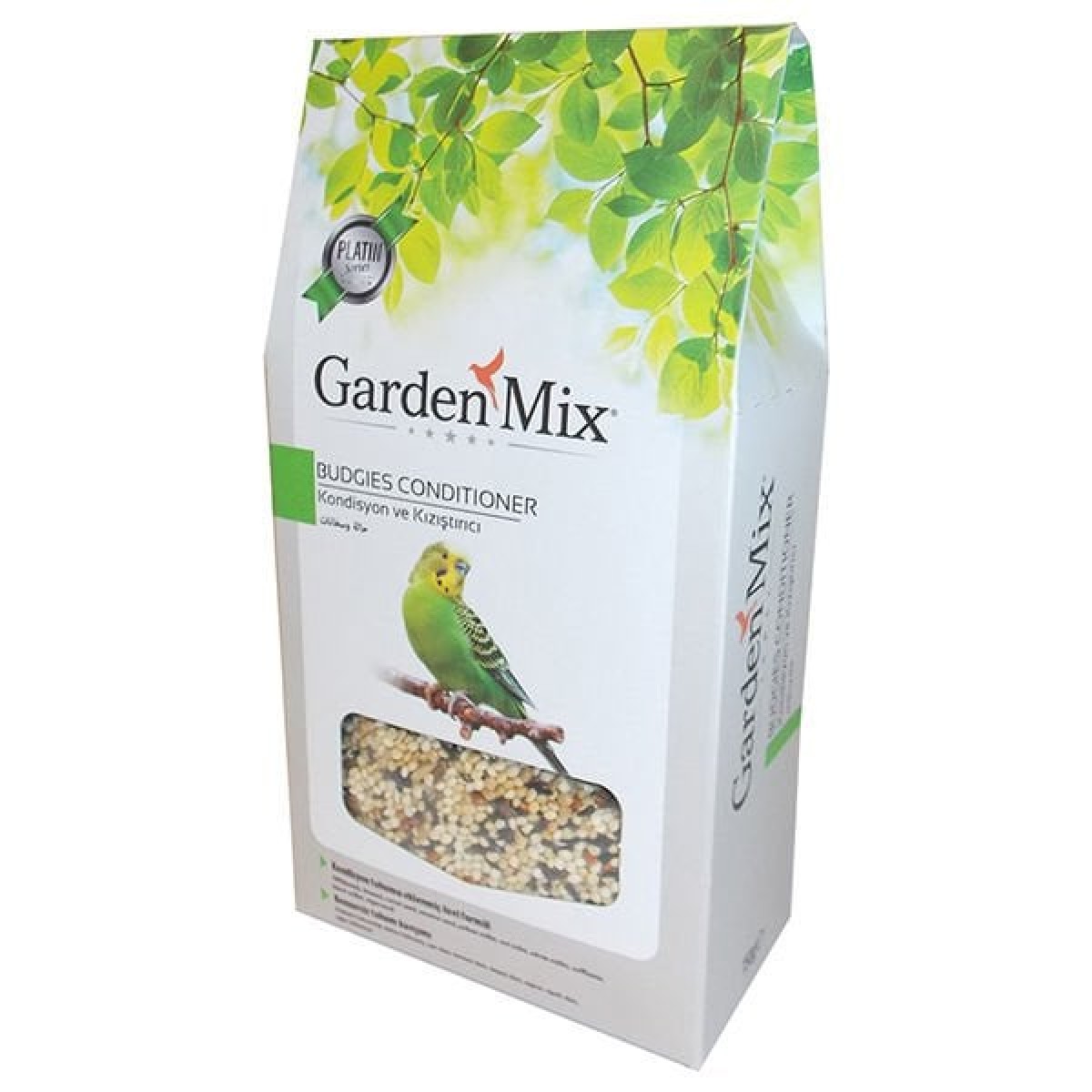 Garden Mix Platin Kondüsyon Kızıştırıcı Kuş Yem Katkısı 150 Gr Garden Mix Platin Kondüsyon Kızıştırıcı Kuş Yem Katkısı 150 Gr
