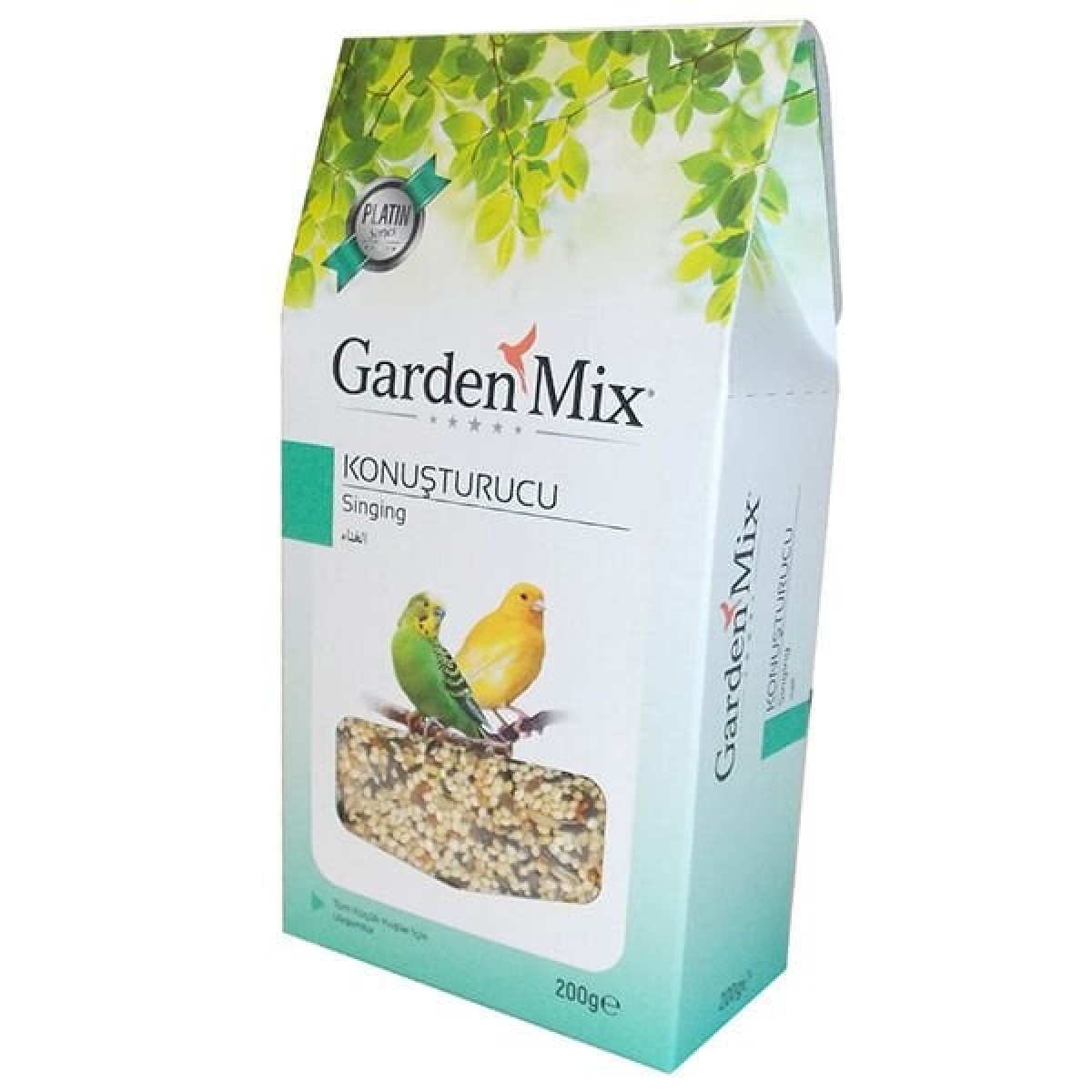 Garden Mix Platin Konuşturucu Kuş Yem Katkısı 200 Gr Garden Mix Platin Konuşturucu Kuş Yem Katkısı 200 Gr
