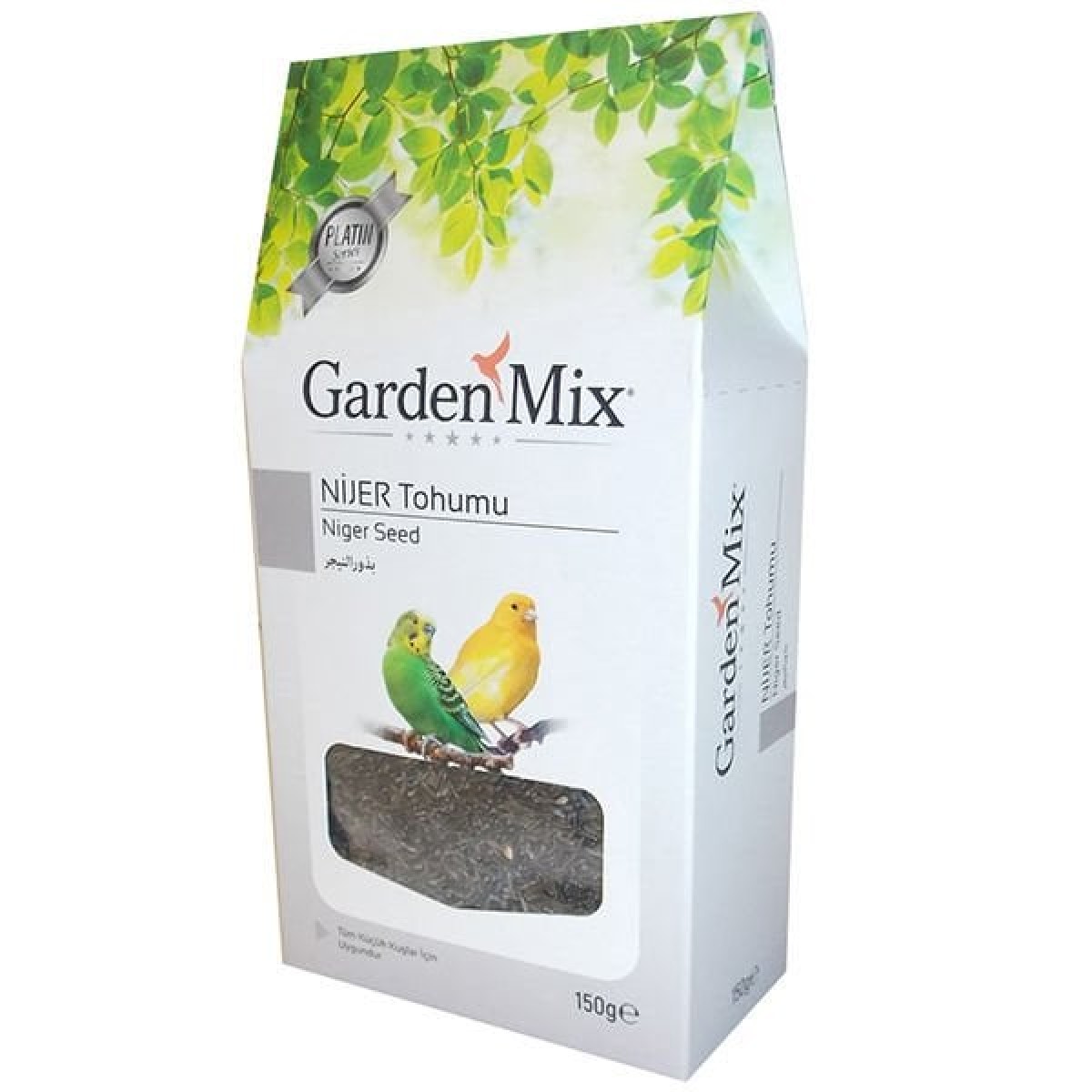 Garden Mix Platin Nijer Kuş Yem Katkısı 150 Gr Garden Mix Platin Nijer Kuş Yem Katkısı 150 Gr