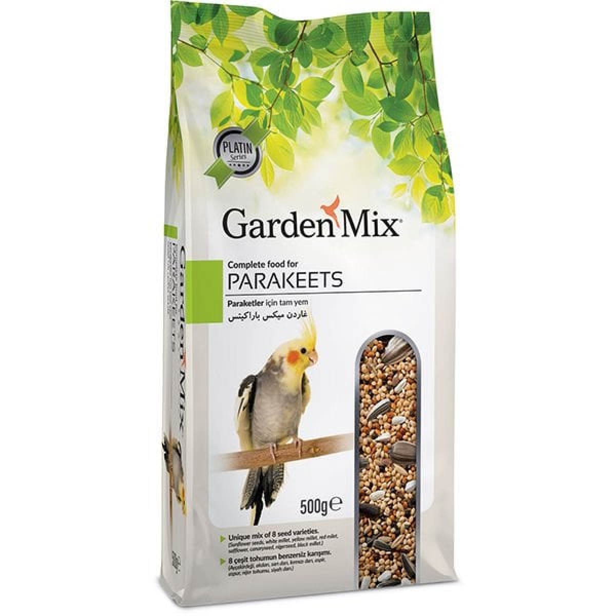 Garden Mix Platin Paraket Yemi 500 Gr Garden Mix Platin Paraket Yemi 500 Gr