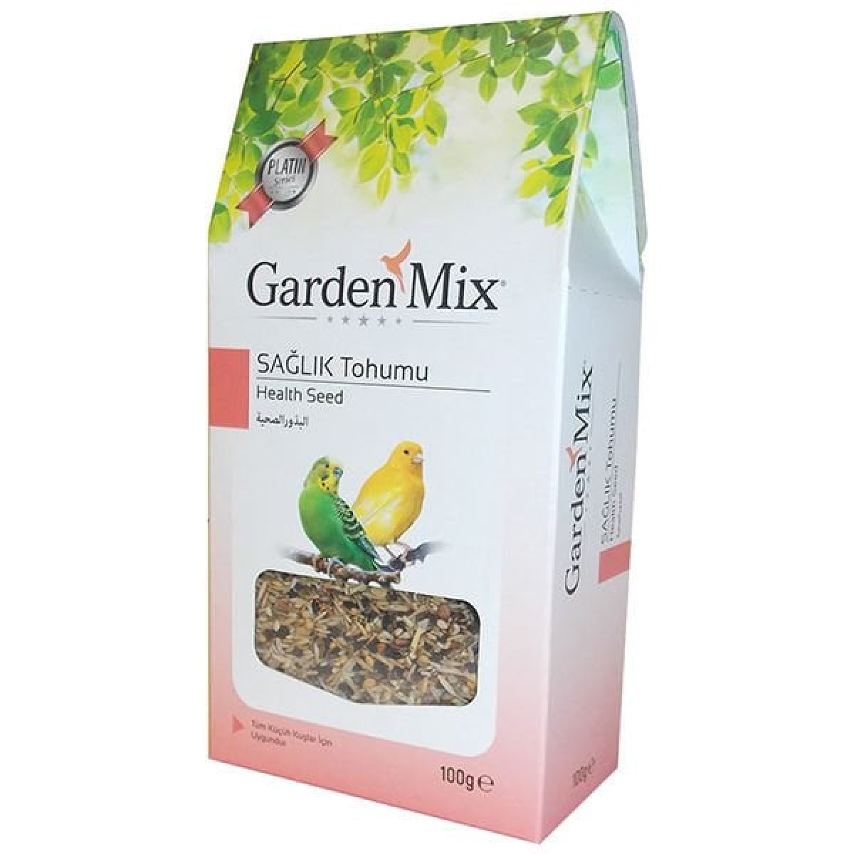 Garden Mix Platin Sağlık Kuş Tohumu 100 Gr Garden Mix Platin Sağlık Kuş Tohumu 100 Gr