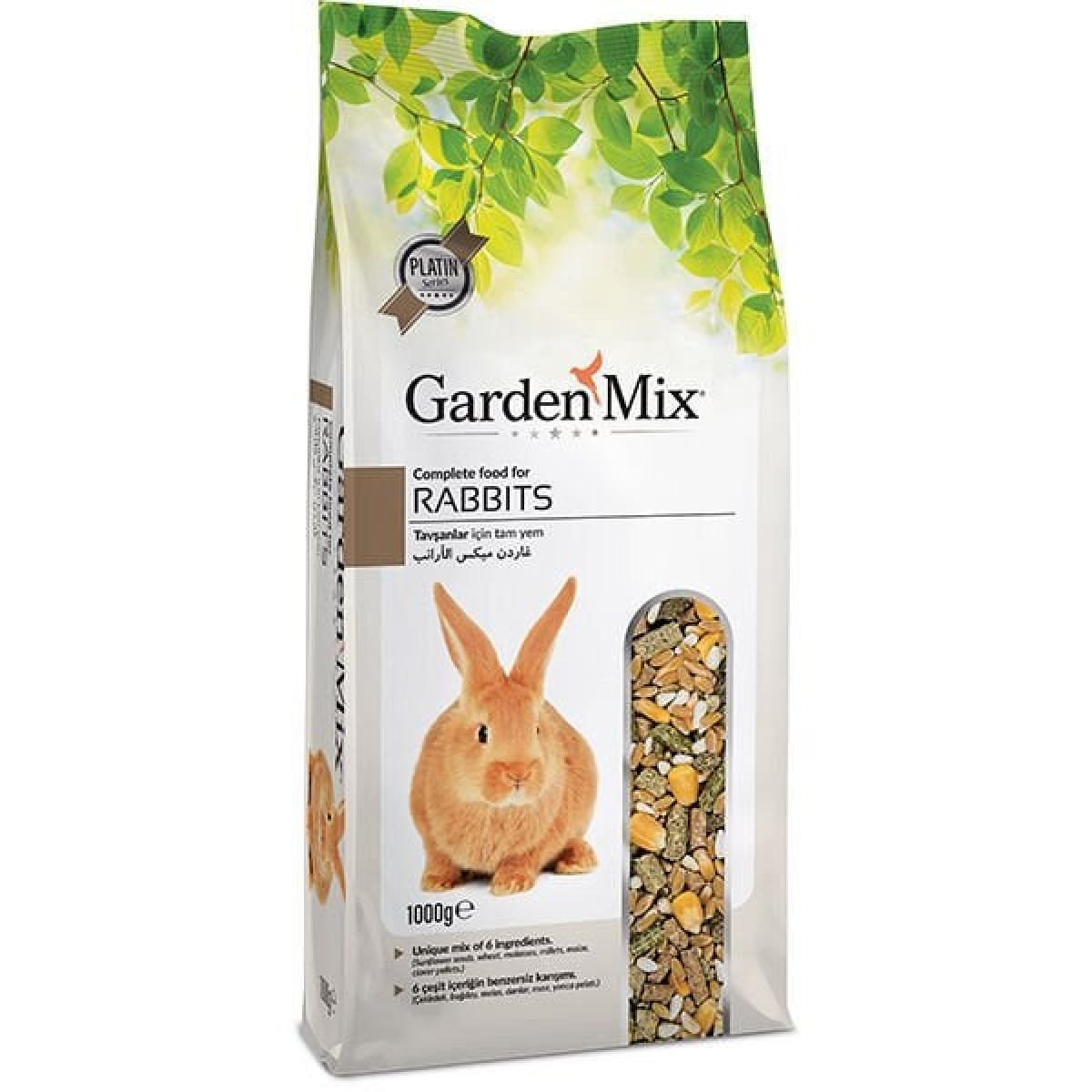 Garden Mix Platin Tavşan Yemi 1 Kg Garden Mix Platin Tavşan Yemi 1 Kg