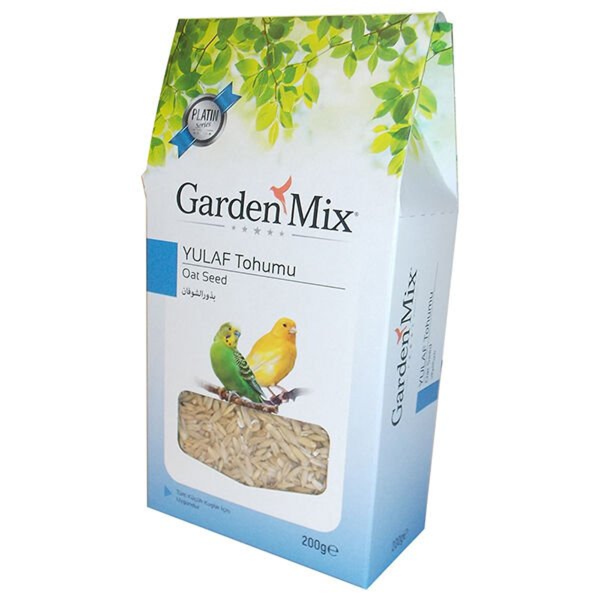 Garden Mix Platin Yulaf Kuş Yemi 250 Gr Garden Mix Platin Yulaf Kuş Yemi 250 Gr