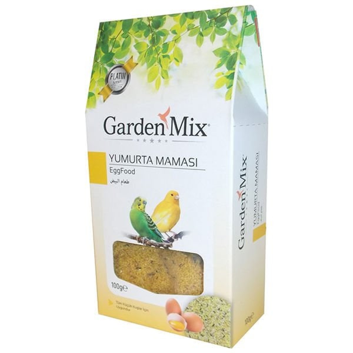 Garden Mix Platin Yumurta Maması 100 Gr Garden Mix Platin Yumurta Maması 100 Gr