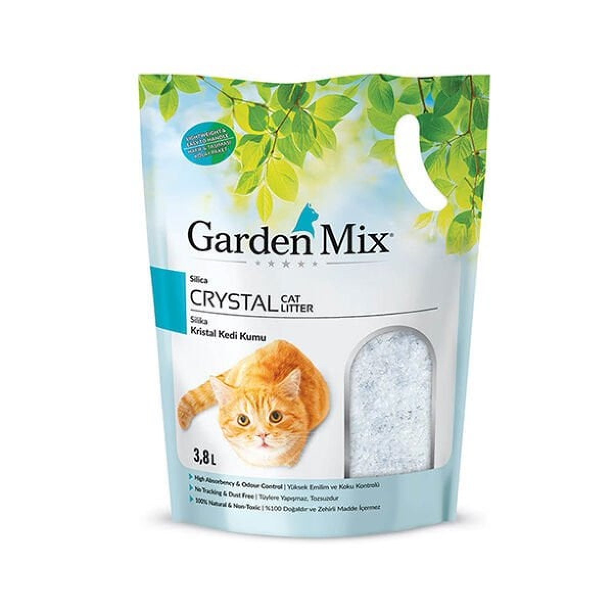 Garden Mix Silica Jel Kedi Kumu 3.8 Lt Garden Mix Silica Jel Kedi Kumu 3.8 Lt