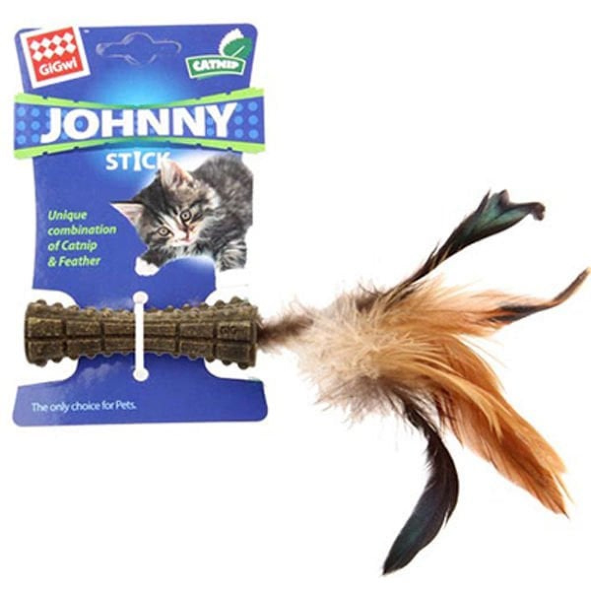 Gigwi Johnny Stick Doğal Tek Taraflı Tüylü Kedi Oyuncağı Gigwi Johnny Stick Doğal Tek Taraflı Tüylü Kedi Oyuncağı