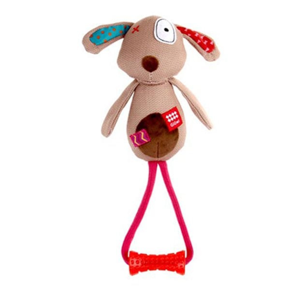 Gigwi Plush Friendz Öten Fil Diş Kaşıyıcılı Köpek Oyuncağı Kırmızı Gigwi Plush Friendz Öten Fil Diş Kaşıyıcılı Köpek Oyuncağı Kırmızı