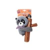 Gigwi Shaking Sesli Rakun Peluş Köpek Oyuncağı Gri Gigwi Shaking Sesli Rakun Peluş Köpek Oyuncağı Gri