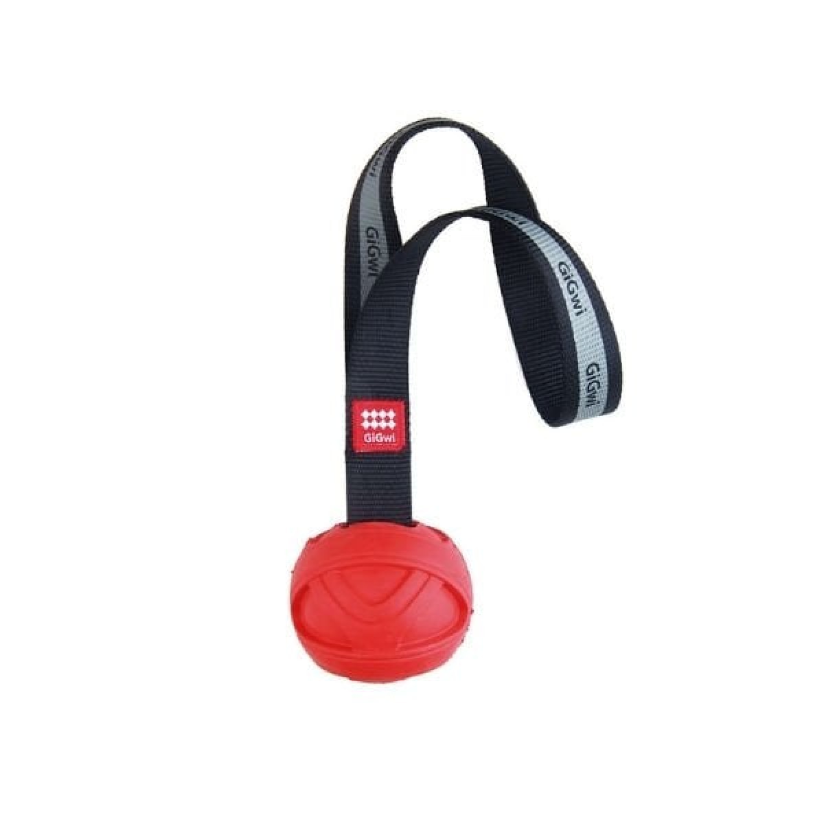 Gigwi Tutmalı Eğitim Topu Kauçuk Köpek Oyuncağı 17 Cm Kırmızı/Siyah Gigwi Tutmalı Eğitim Topu Kauçuk Köpek Oyuncağı 17 Cm Kırmızı/Siyah