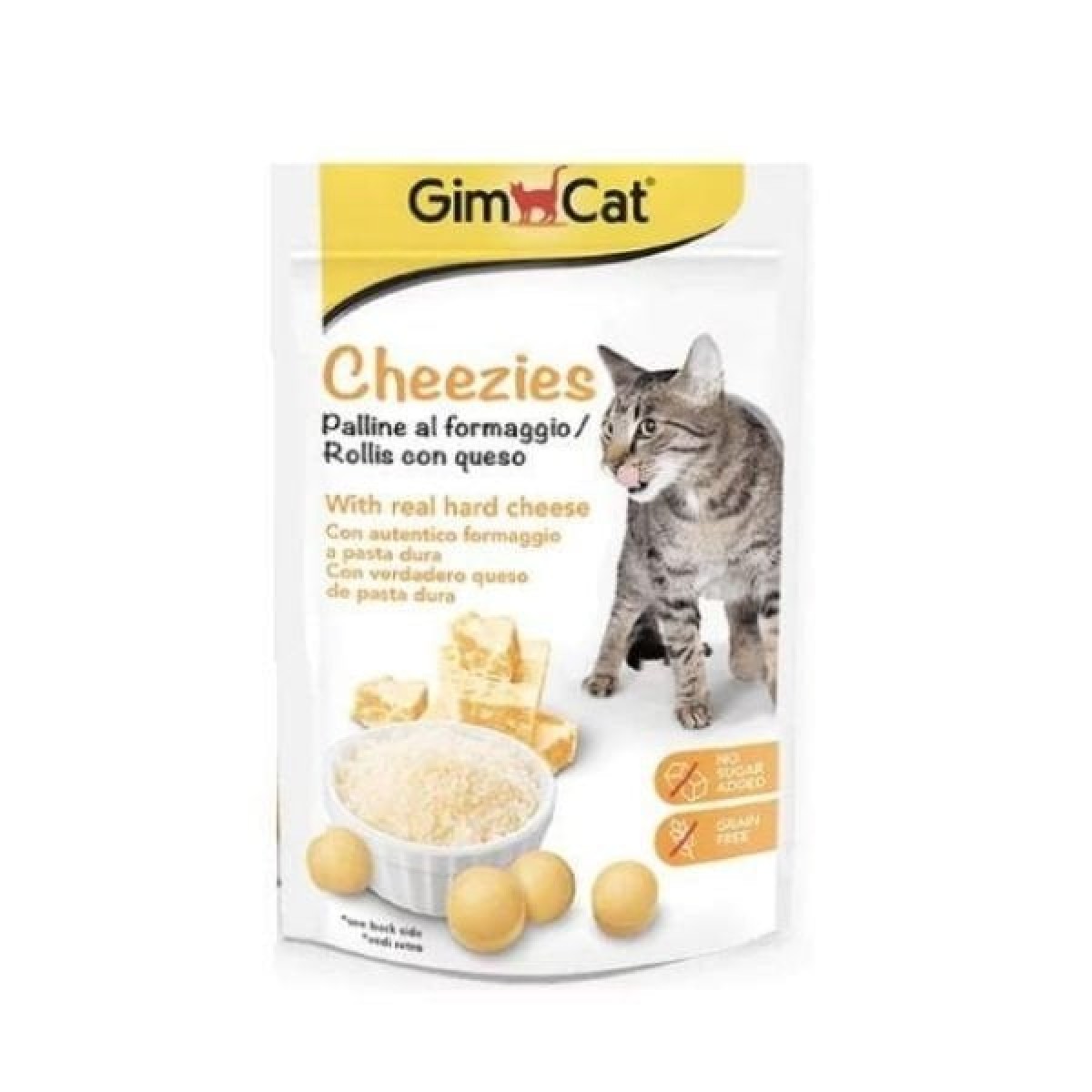 Gimcat Cheezies Peynirli Tahılsız Kedi Ödül Tableti 10 Gr Gimcat Cheezies Peynirli Tahılsız Kedi Ödül Tableti 10 Gr