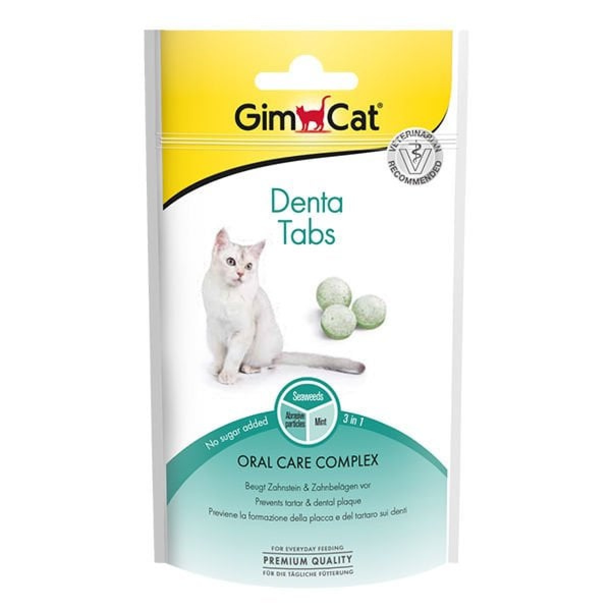 Gimcat Denta Kedi Ödül Tableti 40 Gr Gimcat Denta Kedi Ödül Tableti 40 Gr