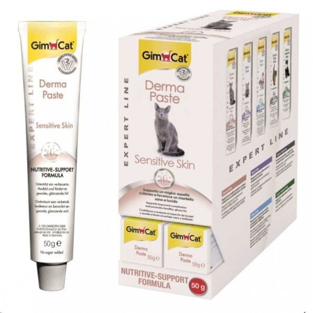 Gimcat Derma Paste Kedi Malt Macunu 50 Gr Gimcat Derma Paste Kedi Malt Macunu 50 Gr