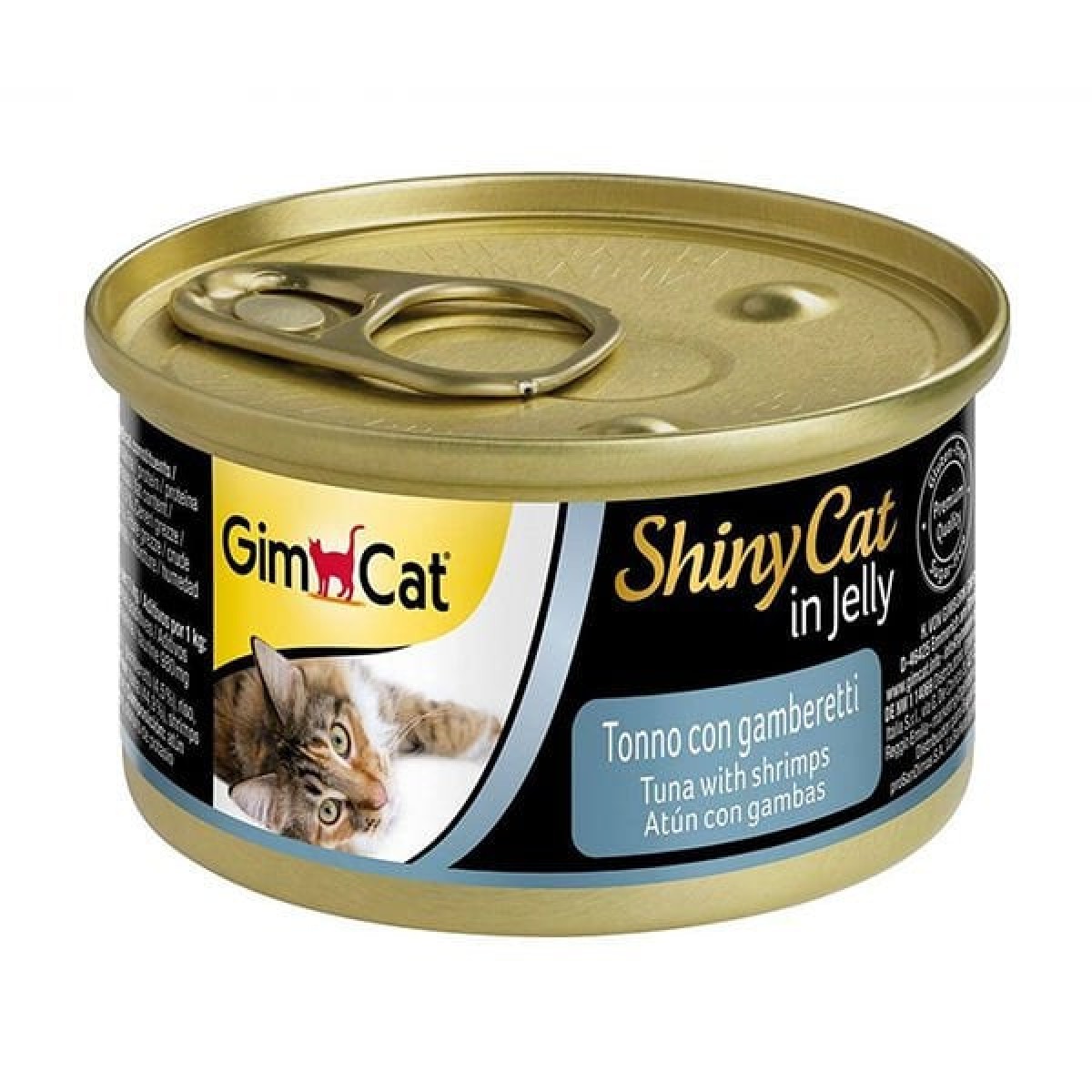Gimcat Shinycat Tuna Balıklı Karidesli Konserve Kedi Maması 70 Gr Gimcat Shinycat Tuna Balıklı Karidesli Konserve Kedi Maması 70 Gr