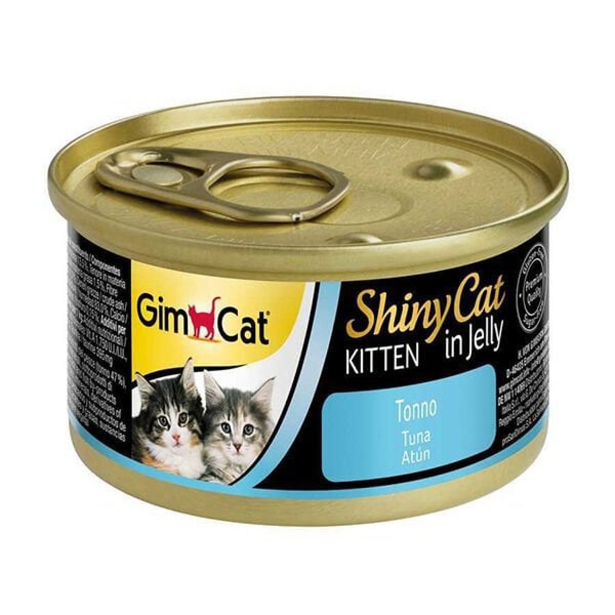 Gimcat Shinycat Yavru Tuna Balıklı Konserve Kedi Maması 70 Gr Gimcat Shinycat Yavru Tuna Balıklı Konserve Kedi Maması 70 Gr