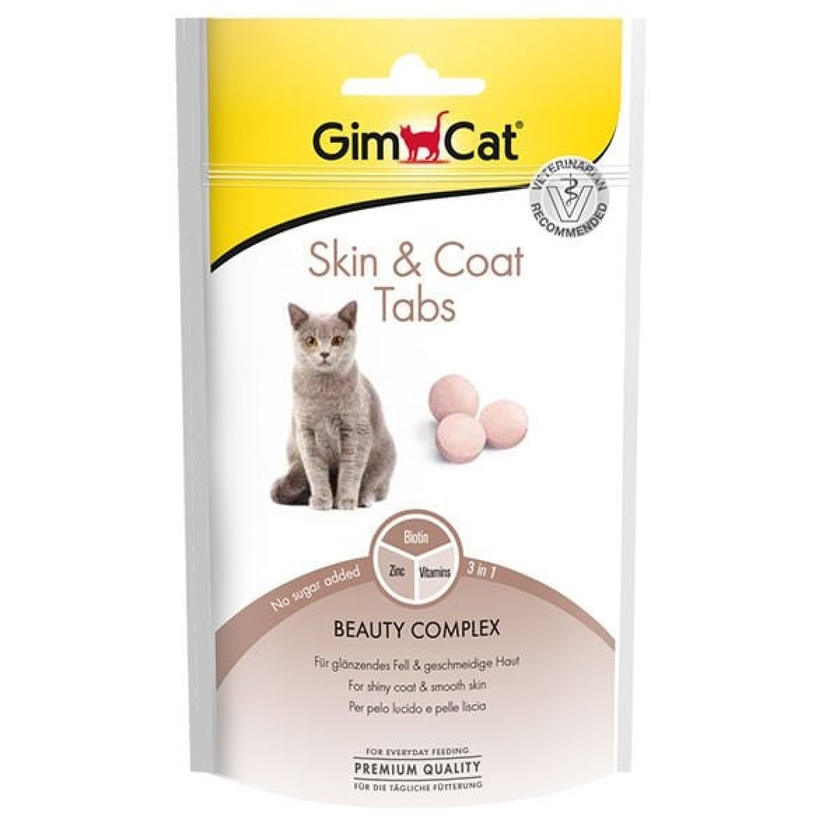 Gimcat Skin Coat Kedi Ödül Maması Tablet 40 Gr Gimcat Skin Coat Kedi Ödül Maması Tablet 40 Gr