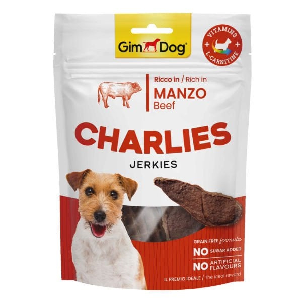 Gimdog Charlies Sığır Etli Tahılsız ve Şekersiz Köpek Ödül Maması 70 Gr Gimdog Charlies Sığır Etli Tahılsız ve Şekersiz Köpek Ödül Maması 70 Gr