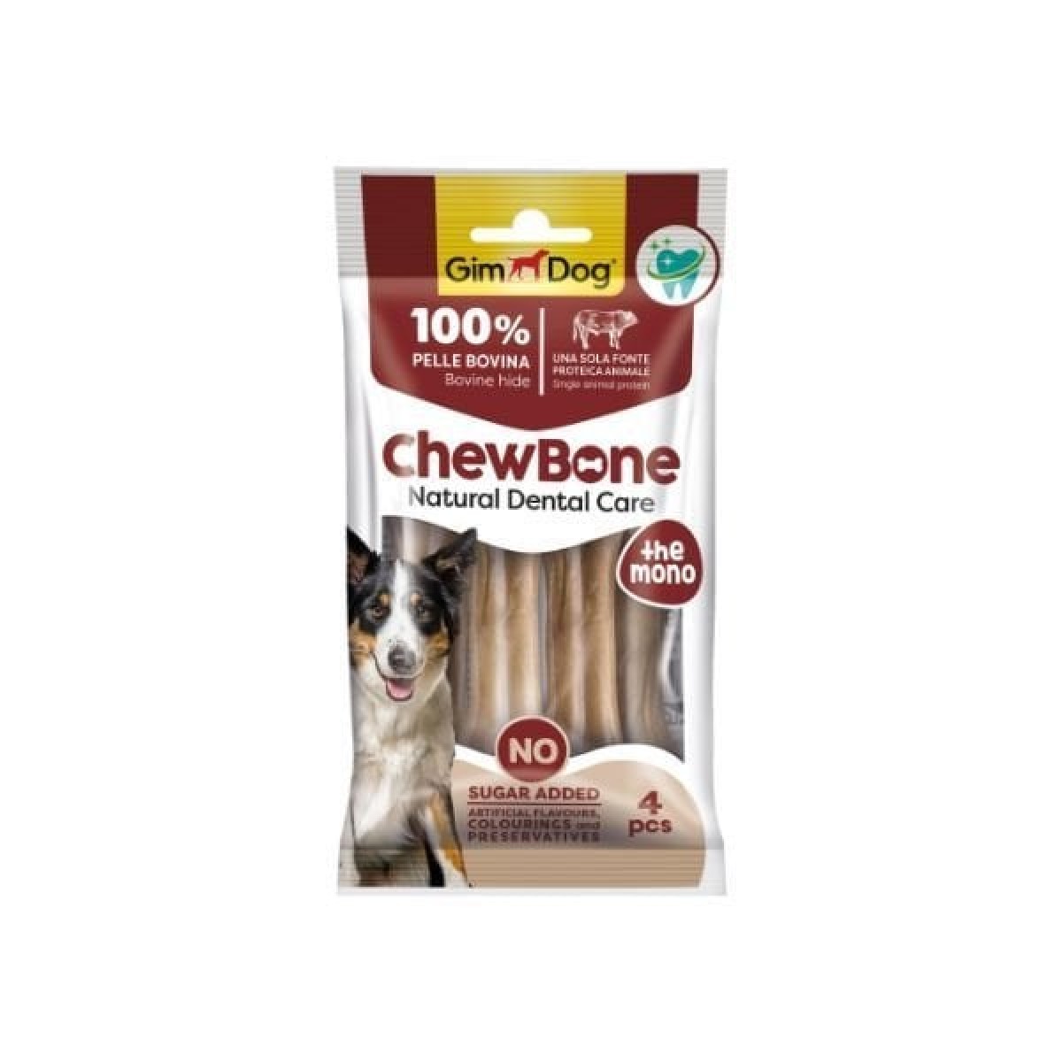 Gimdog Chew Bone Diş Sağlığı Destekleyici Naturel Press Köpek Çiğneme Kemiği 80 Gr 8.9 Cm 4 Adet Gimdog Chew Bone Diş Sağlığı Destekleyici Naturel Press Köpek Çiğneme Kemiği 80 Gr 8.9 Cm 4 Adet