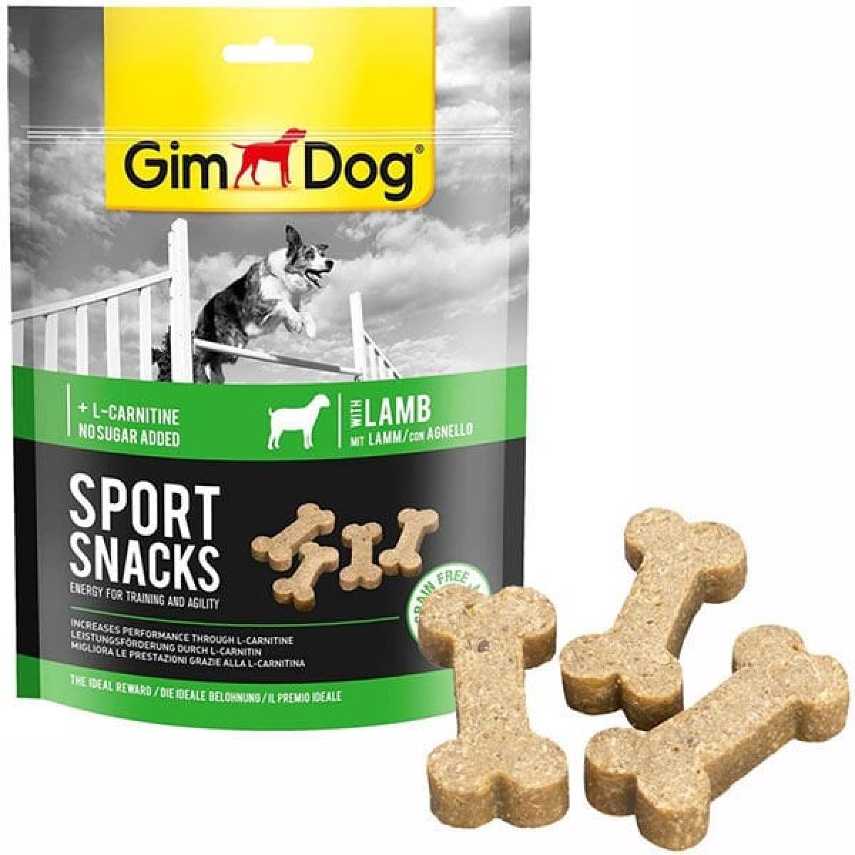 Gimdog Sportsnacks Kuzulu Köpek Ödül MamasıTablet 150 Gr Gimdog Sportsnacks Kuzulu Köpek Ödül MamasıTablet 150 Gr