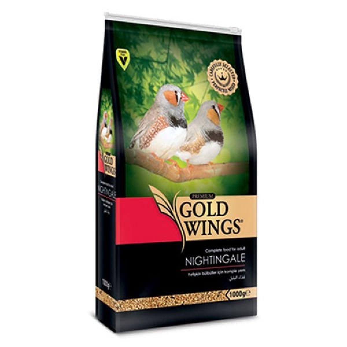 Gold Wings Premium Bülbül Yemi 1000 Gr Gold Wings Premium Bülbül Yemi 1000 Gr