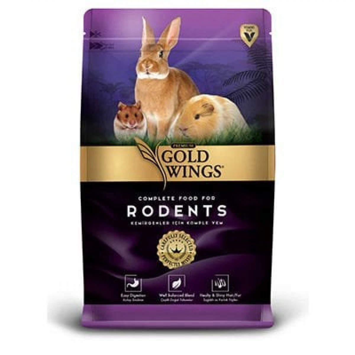 Gold Wings Premium Kemirgen Yemi 1 Kg Gold Wings Premium Kemirgen Yemi 1 Kg