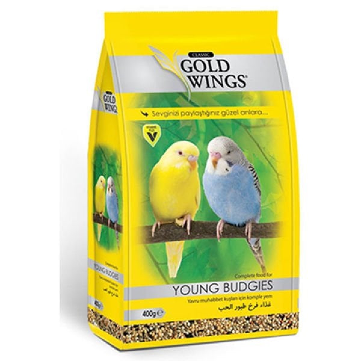 Gold Wings Yavru Kuş Yemi 400 Gr Gold Wings Yavru Kuş Yemi 400 Gr