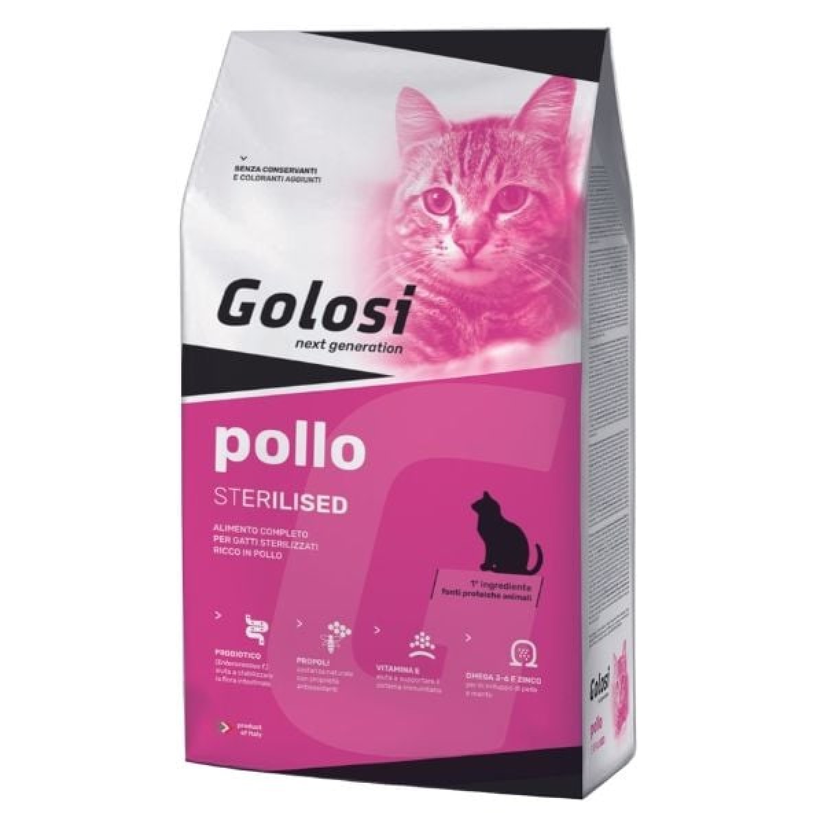 Golosi Tavuklu Kısırlaştırılmış Kedi Maması 20 Kg