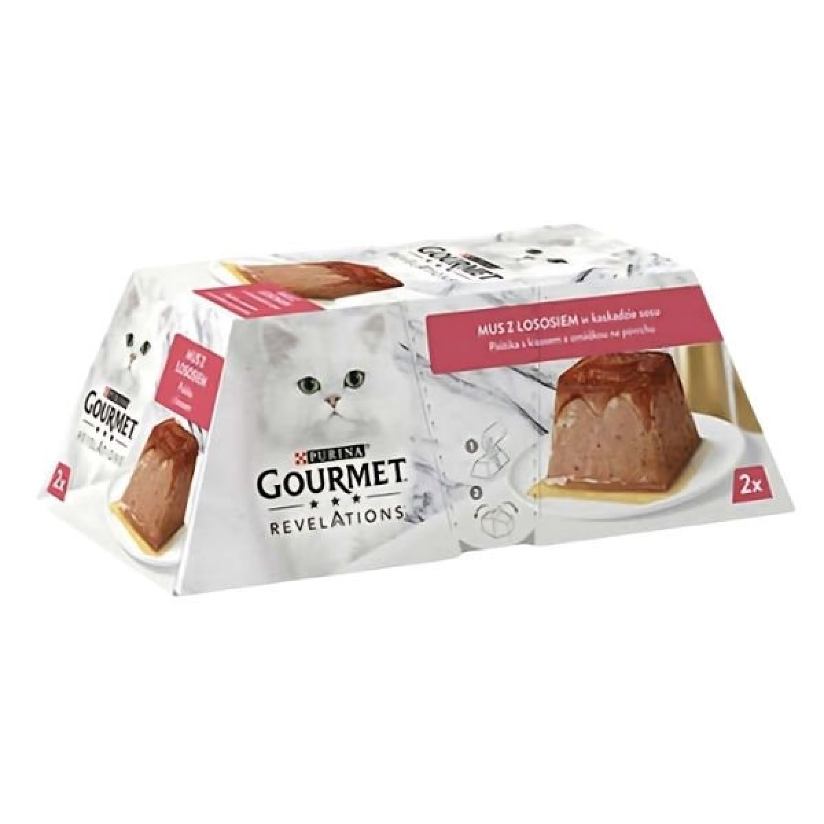 Gourmet Revelations Somon Balıklı Yetişkin Konserve Kedi Maması 2 Adet 57 Gr Gourmet Revelations Somon Balıklı Yetişkin Konserve Kedi Maması 2 Adet 57 Gr