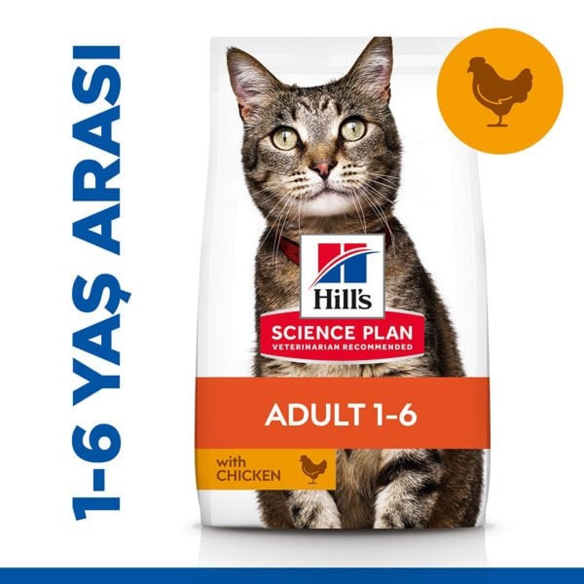 Hills Adult Optimal Care Tavuklu Yetişkin Kedi Maması 1.5 Kg Hills Adult Optimal Care Tavuklu Yetişkin Kedi Maması 1.5 Kg
