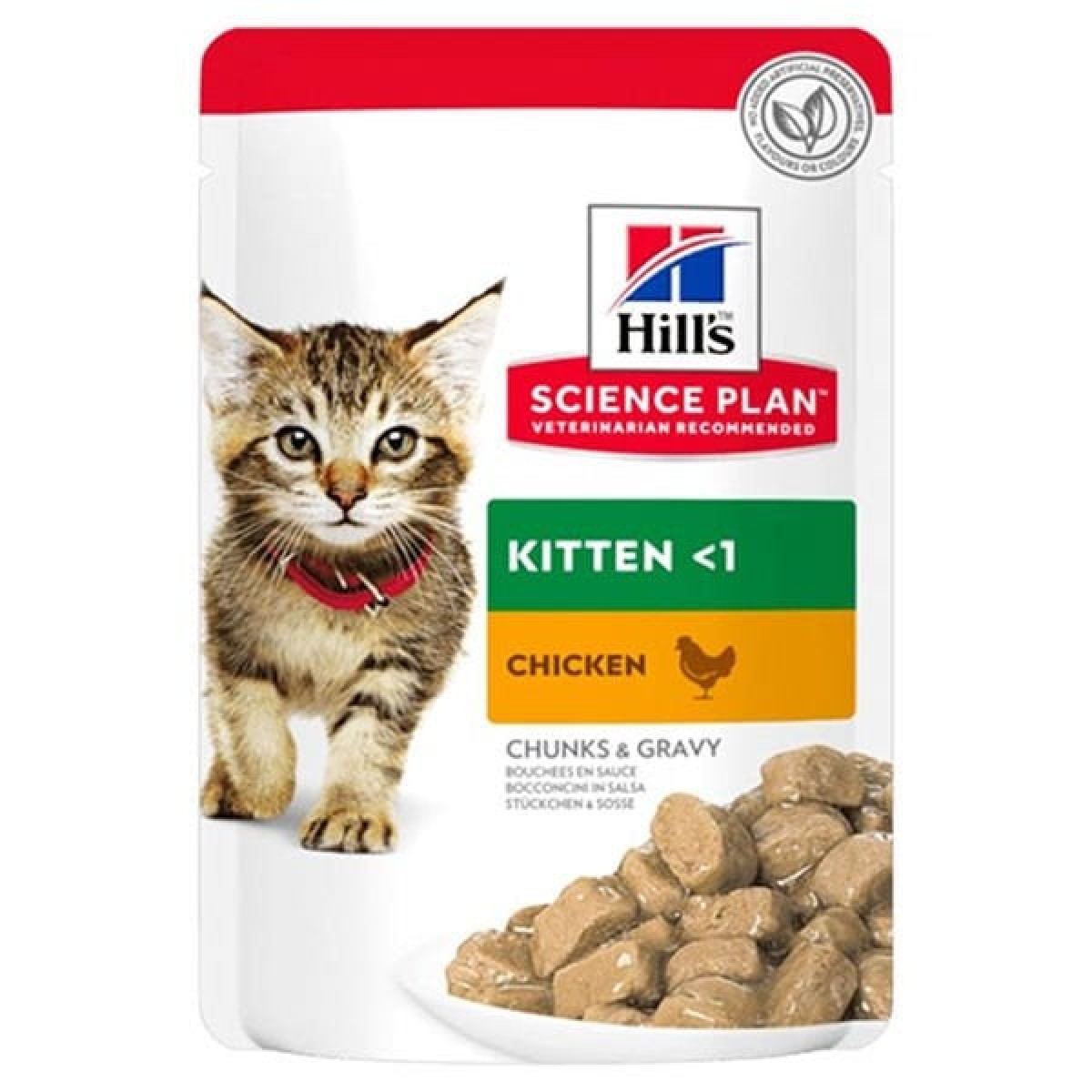 Hills Kitten Tavuklu Pouch Yavru Konserve Kedi Maması 85 Gr Hills Kitten Tavuklu Pouch Yavru Konserve Kedi Maması 85 Gr