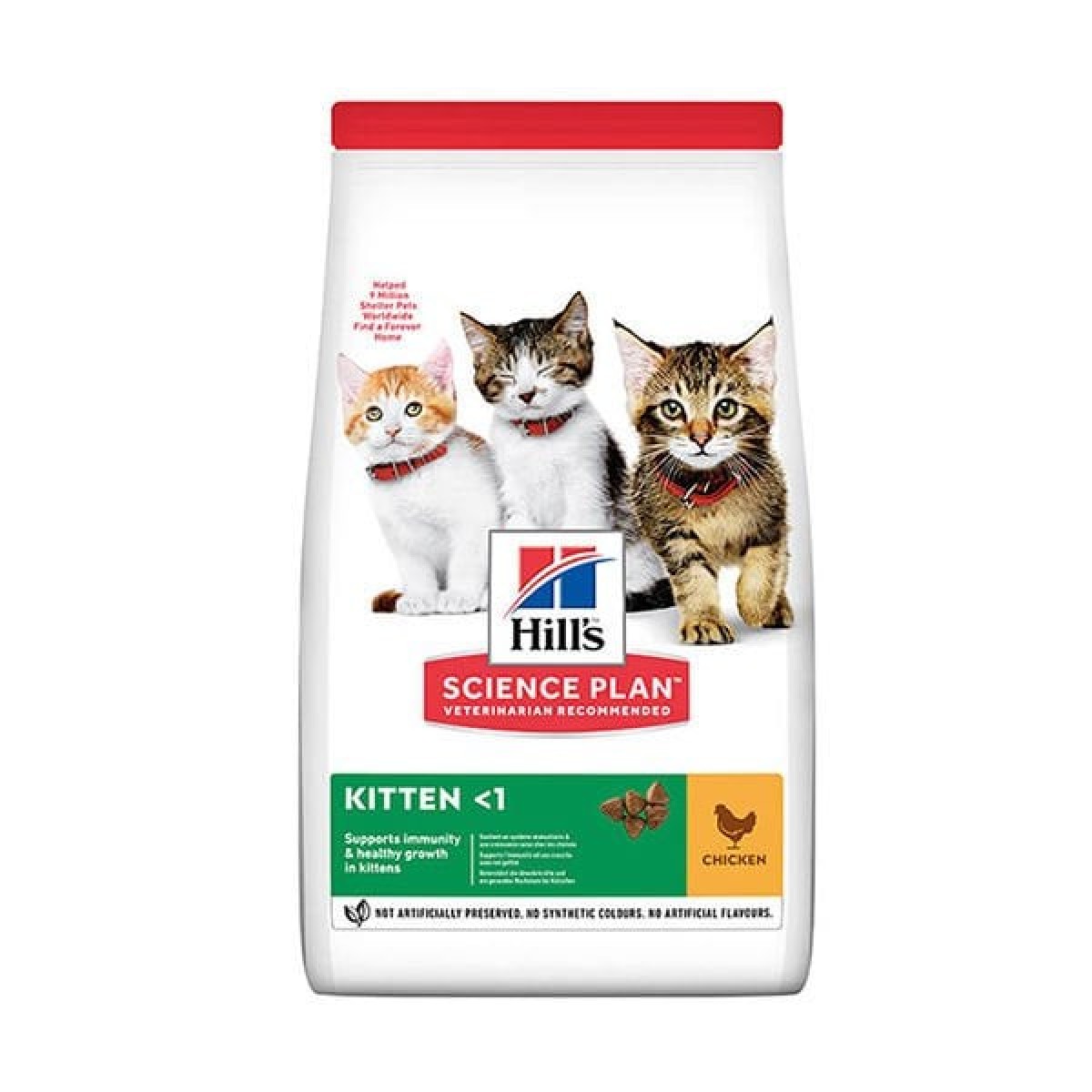 Hills Kitten Tavuklu Yavru Kedi Maması 1+0.5 Kg