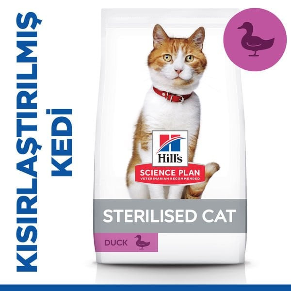 Hills Young Sterilised Ördekli Kısırlaştırılmış Kedi Maması 1.5 Kg Hills Young Sterilised Ördekli Kısırlaştırılmış Kedi Maması 1.5 Kg