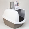 İmac Maddy Junior Üstü Açılır Kapalı Kedi Tuvaleti Gri 57x43x41 Cm İmac Maddy Junior Üstü Açılır Kapalı Kedi Tuvaleti Gri 57x43x41 Cm