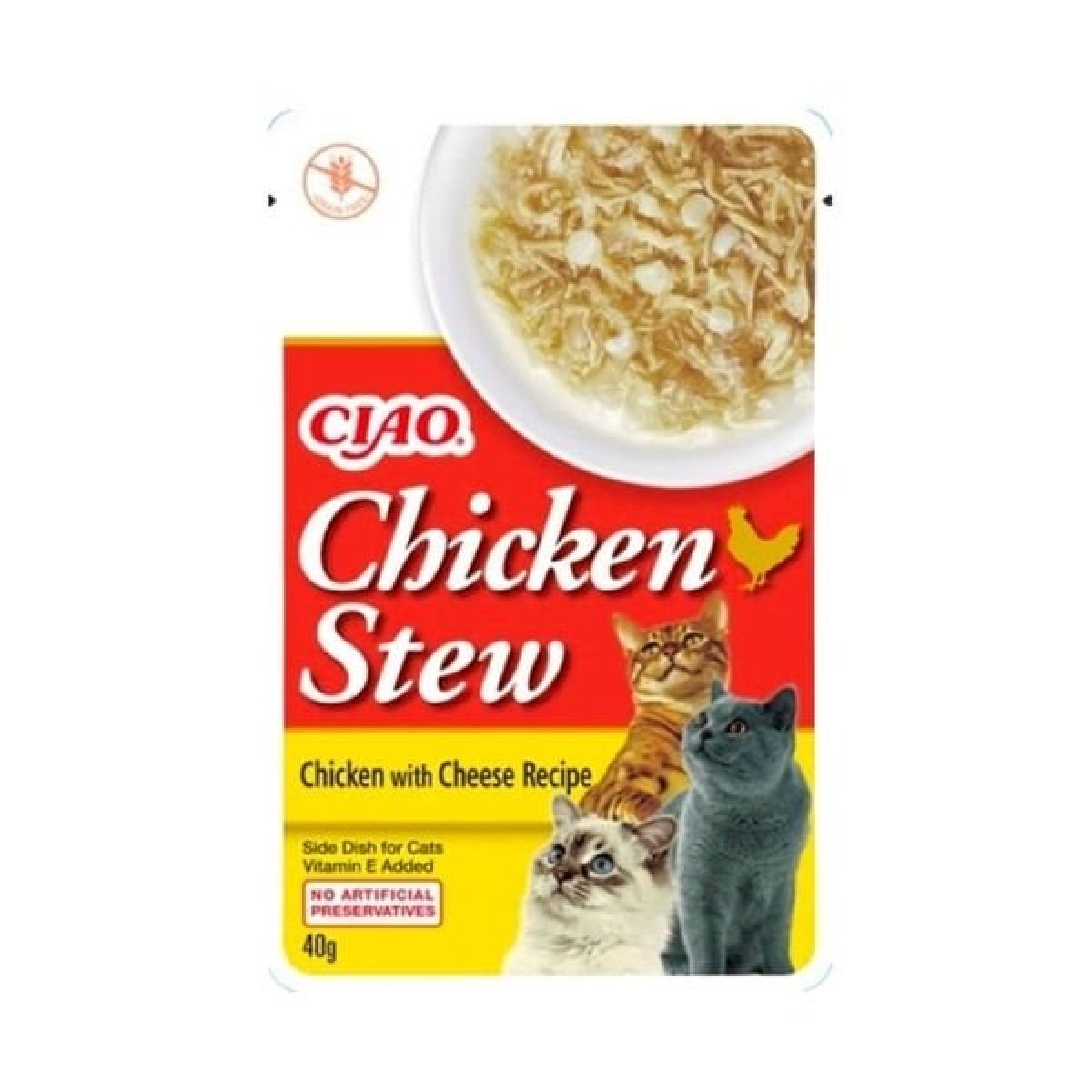 Inaba Ciao Chicken Stew Tavuk Güveçli ve Peynirli Pate Yetişkin Konserve Kedi Maması 40 Gr Inaba Ciao Chicken Stew Tavuk Güveçli ve Peynirli Pate Yetişkin Konserve Kedi Maması 40 Gr