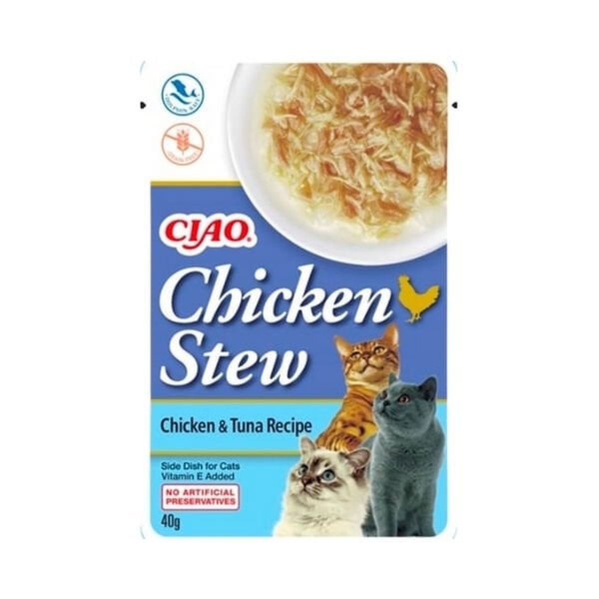 Inaba Ciao Chicken Stew Tavuk Güveçli ve Ton Balıklı Pate Yetişkin Konserve Kedi Maması 40 Gr Inaba Ciao Chicken Stew Tavuk Güveçli ve Ton Balıklı Pate Yetişkin Konserve Kedi Maması 40 Gr