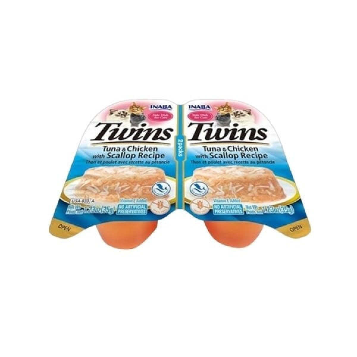 Inaba Twins Jöle İçinde Ton Balıklı Deniz Taraklı ve Tavuklu Yetişkin Konserve Kedi Maması 35 Gr 2 Adet Inaba Twins Jöle İçinde Ton Balıklı Deniz Taraklı ve Tavuklu Yetişkin Konserve Kedi Maması 35 Gr 2 Adet