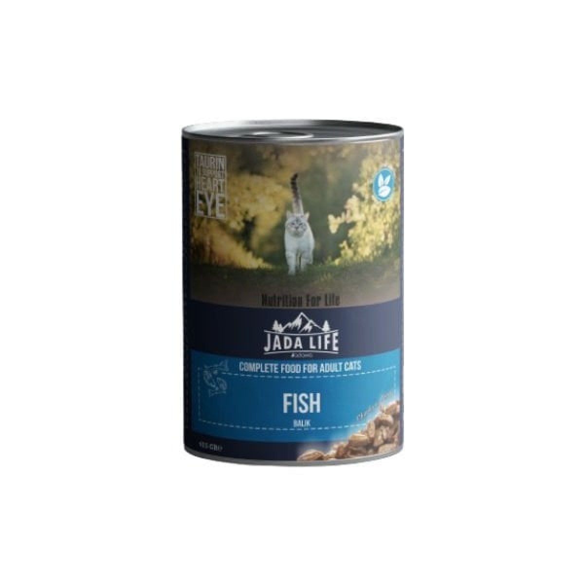 Jada Life Balıklı Parça Etli Yetişkin Konserve Kedi Maması 415 Gr Jada Life Balıklı Parça Etli Yetişkin Konserve Kedi Maması 415 Gr