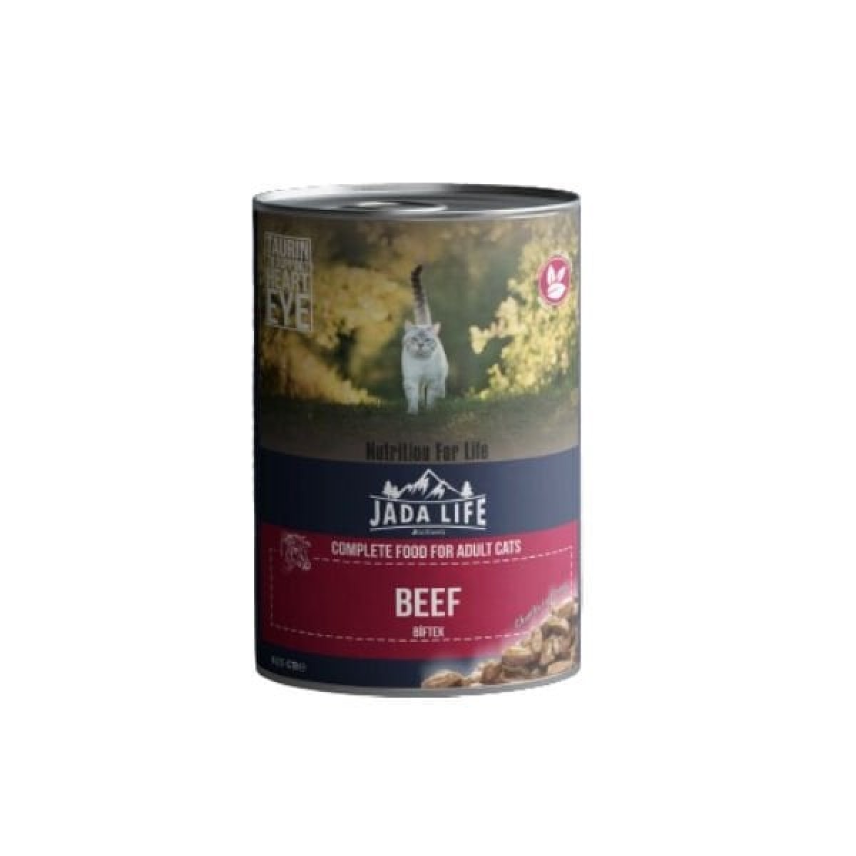 Jada Life Biftekli Parça Etli Yetişkin Konserve Kedi Maması 415 Gr Jada Life Biftekli Parça Etli Yetişkin Konserve Kedi Maması 415 Gr