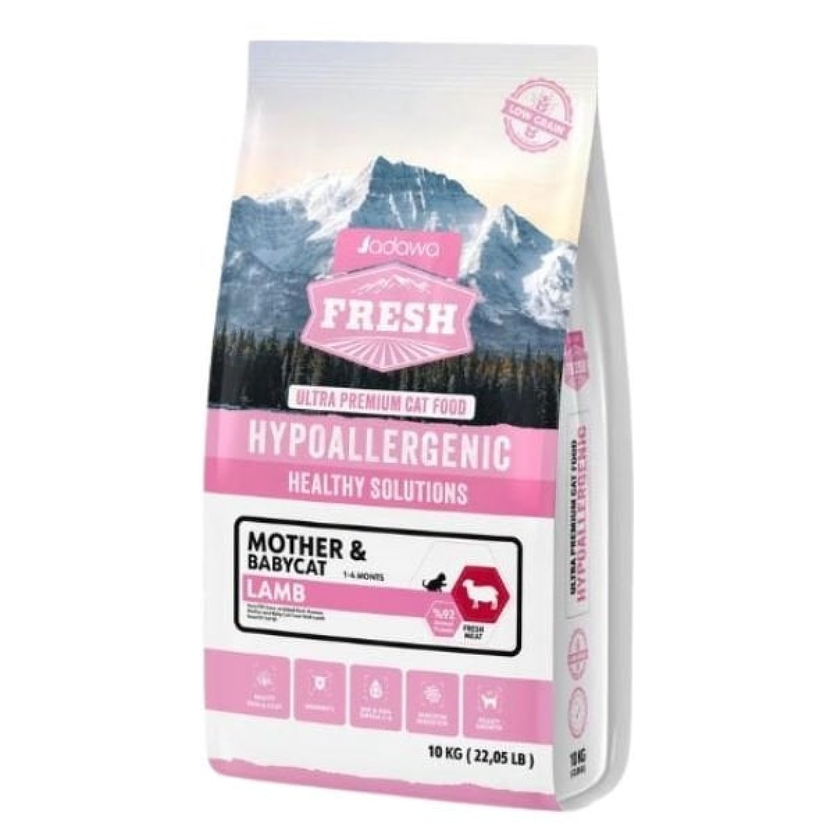 Jadawa Fresh Kuzu Etli Anne ve Yavru Kedi Maması 10 Kg Jadawa Fresh Kuzu Etli Anne ve Yavru Kedi Maması 10 Kg