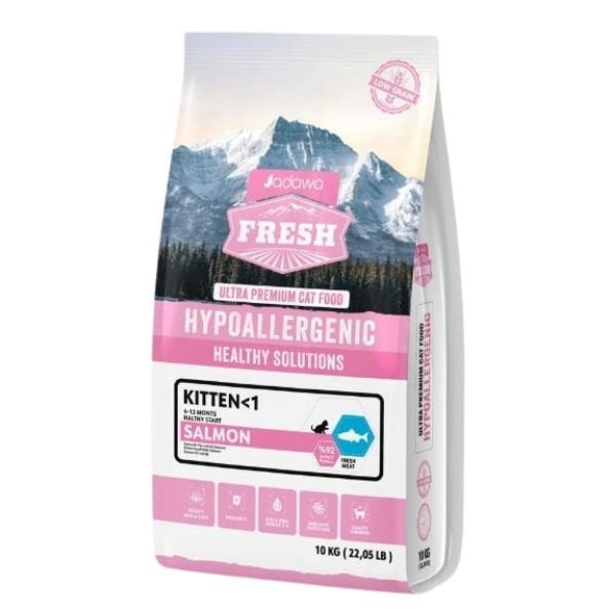 Jadawa Fresh Somonlu Yavru Kedi Maması 10 Kg Jadawa Fresh Somonlu Yavru Kedi Maması 10 Kg