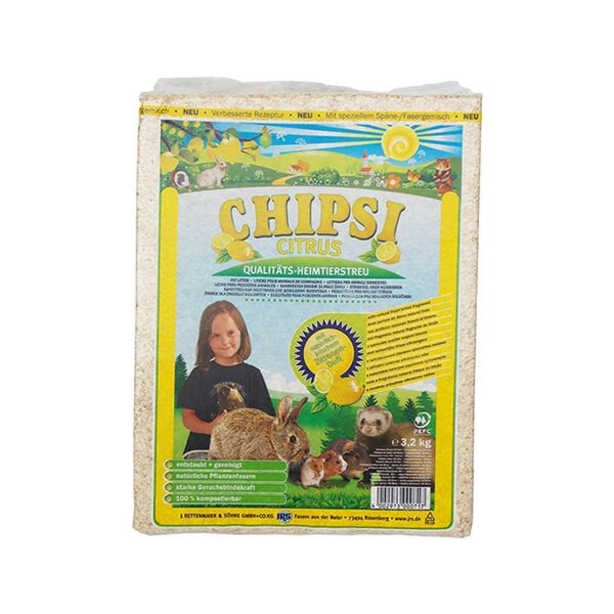 Jrs Chipsi Limon Aromalı Hamster Talaşı 15 Lt Jrs Chipsi Limon Aromalı Hamster Talaşı 15 Lt