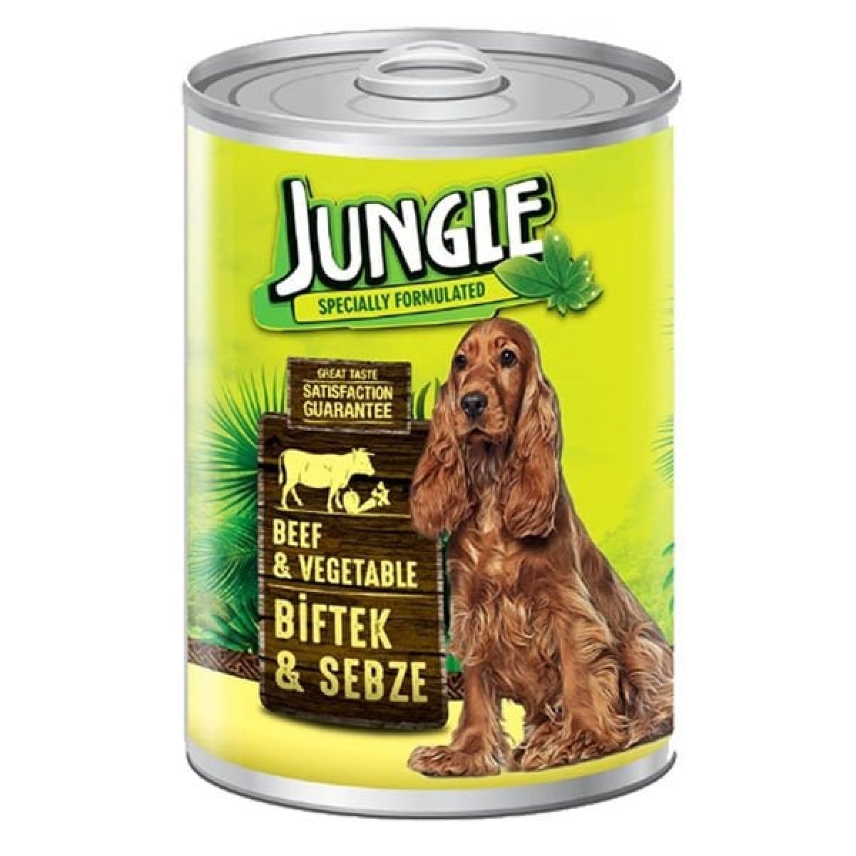 Jungle Biftek ve Sebzeli Yetişkin Köpek Konservesi 415 Gr Jungle Biftek ve Sebzeli Yetişkin Köpek Konservesi 415 Gr