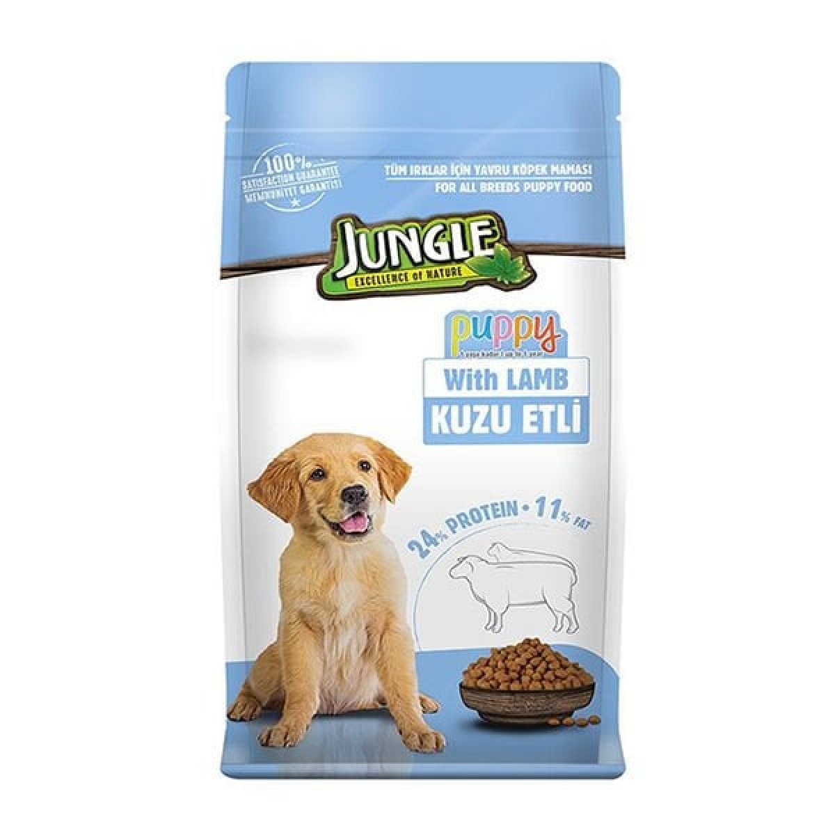 Jungle Kuzu Etli Yavru Köpek Maması 15 Kg Jungle Kuzu Etli Yavru Köpek Maması 15 Kg