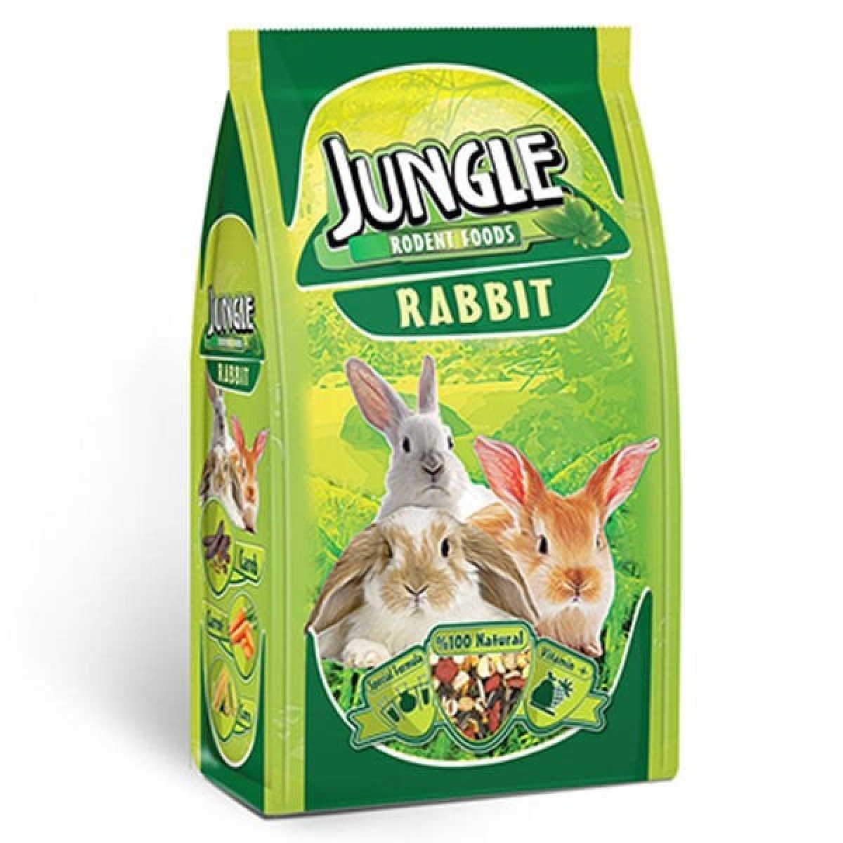 Jungle Tavşan Yemi 500 Gr Jungle Tavşan Yemi 500 Gr