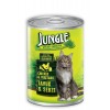 Jungle Tavuklu ve Sebzeli Konserve Kedi Maması 415 Gr Jungle Tavuklu ve Sebzeli Konserve Kedi Maması 415 Gr