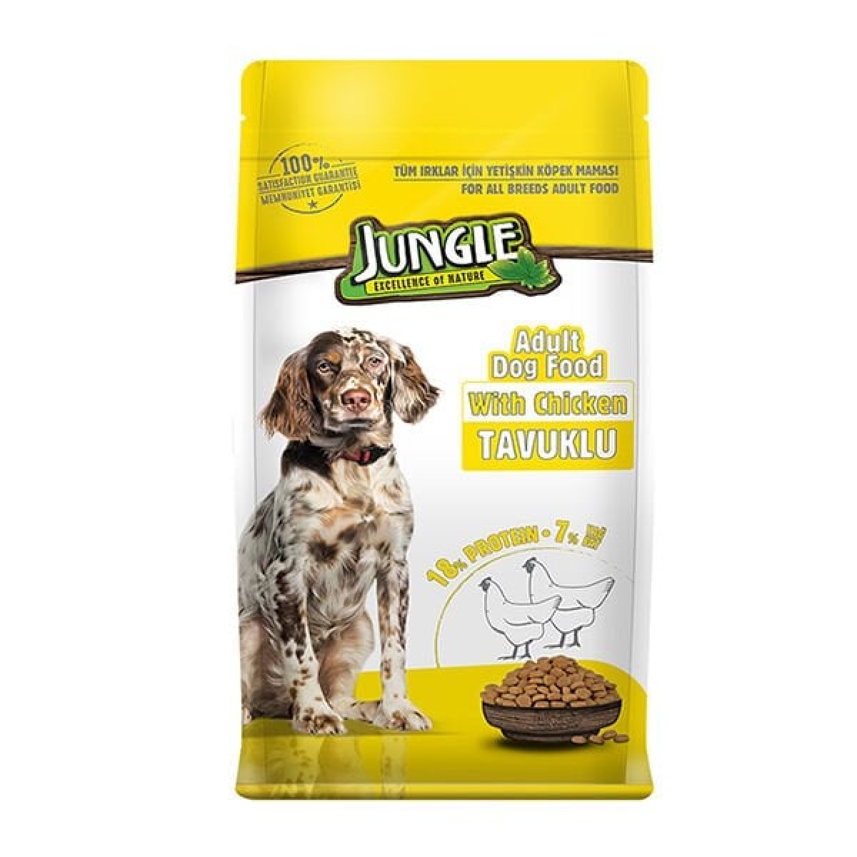 Jungle Tavuklu Yetişkin Köpek Maması 15 Kg Jungle Tavuklu Yetişkin Köpek Maması 15 Kg