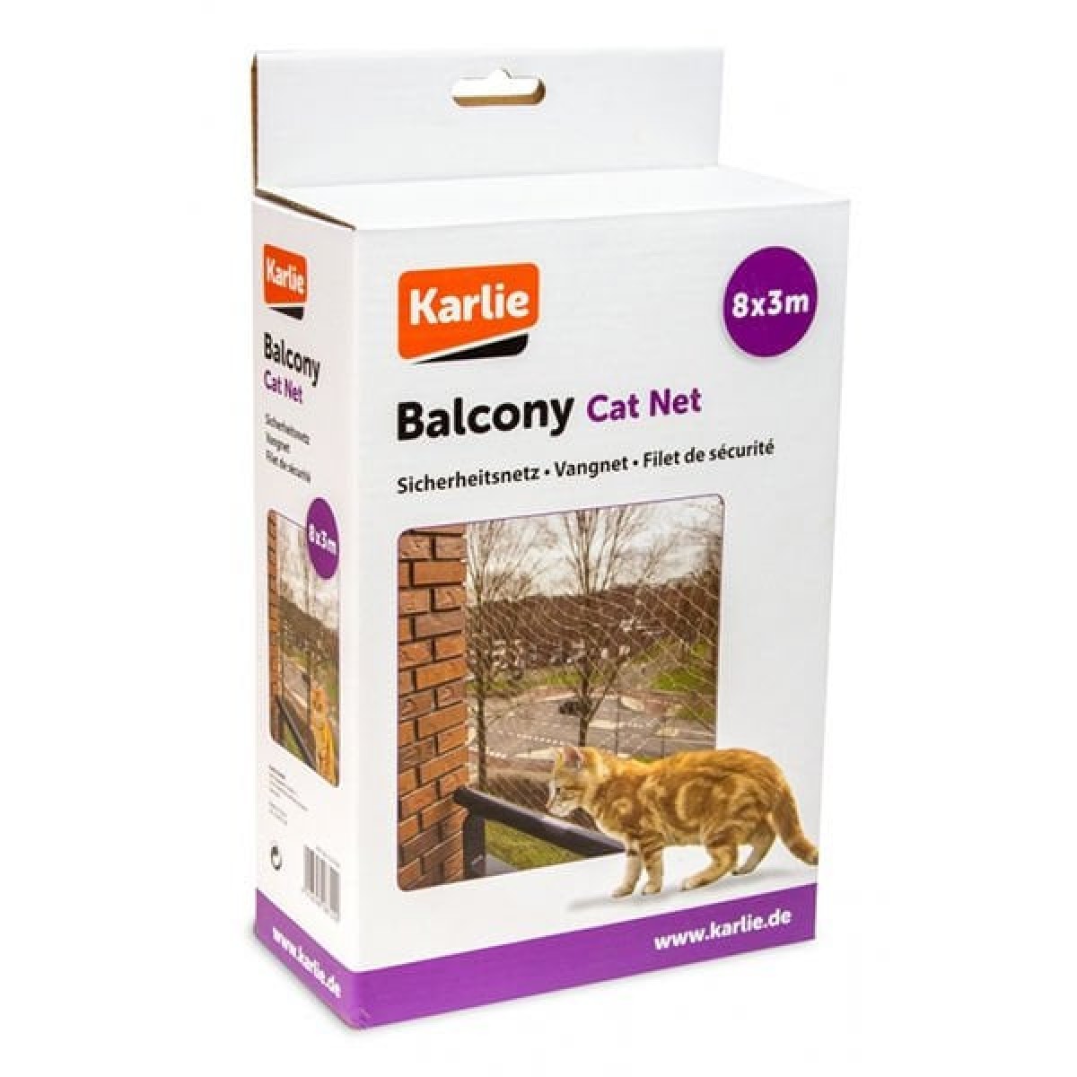 Karlie Kediler İçin Balkon Ağı 8x3 Mt Karlie Kediler İçin Balkon Ağı 8x3 Mt